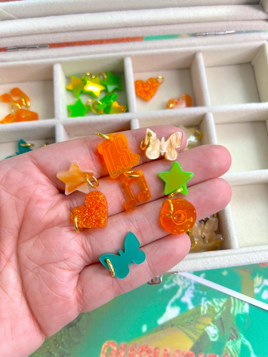 Showgirl themed Mini Bracelet Charms *LIMITED*