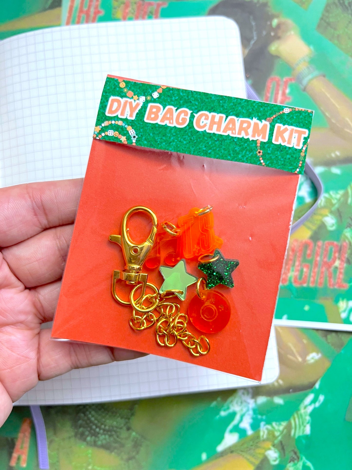 DIY (Do It Yourself) Showgirl Bag Charm Kit (LIMITED STOCK)