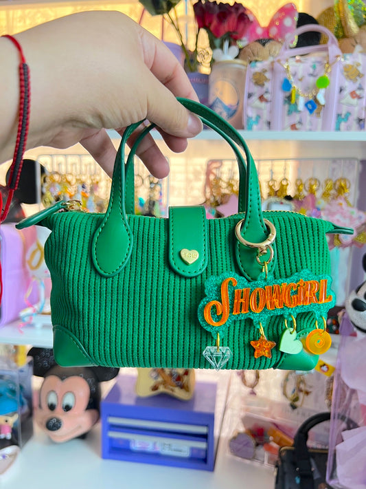 Showgirl Bag Charm / Keychain with Dangles (LIMITED)