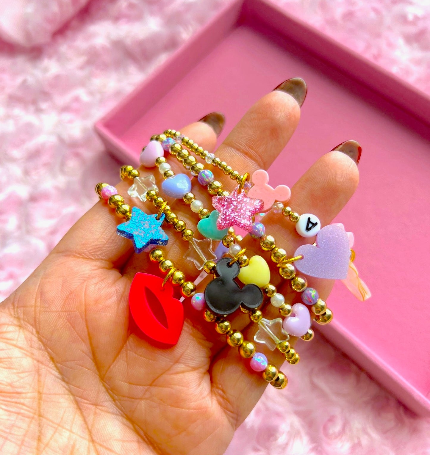 Showgirl themed Mini Bracelet Charms *LIMITED*