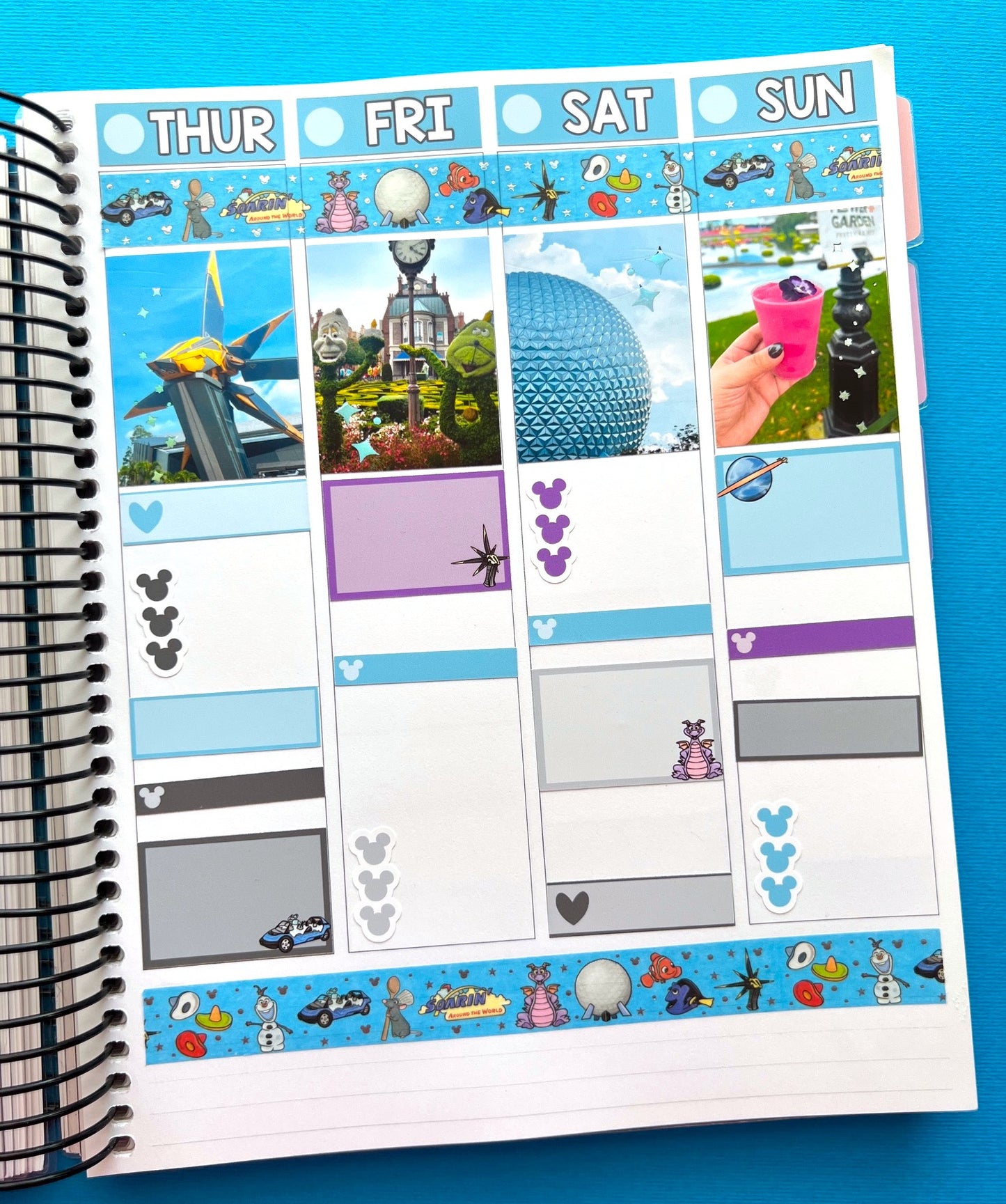 Epcot Photo / Full Sticker Kit