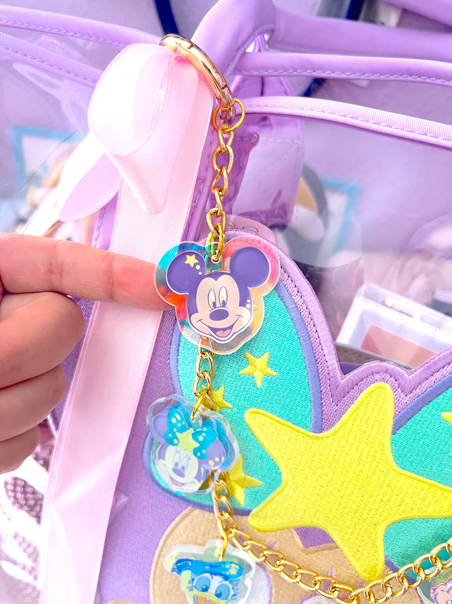 Pastel Dreams Icon Acrylic Bag Chain (LIMITED)