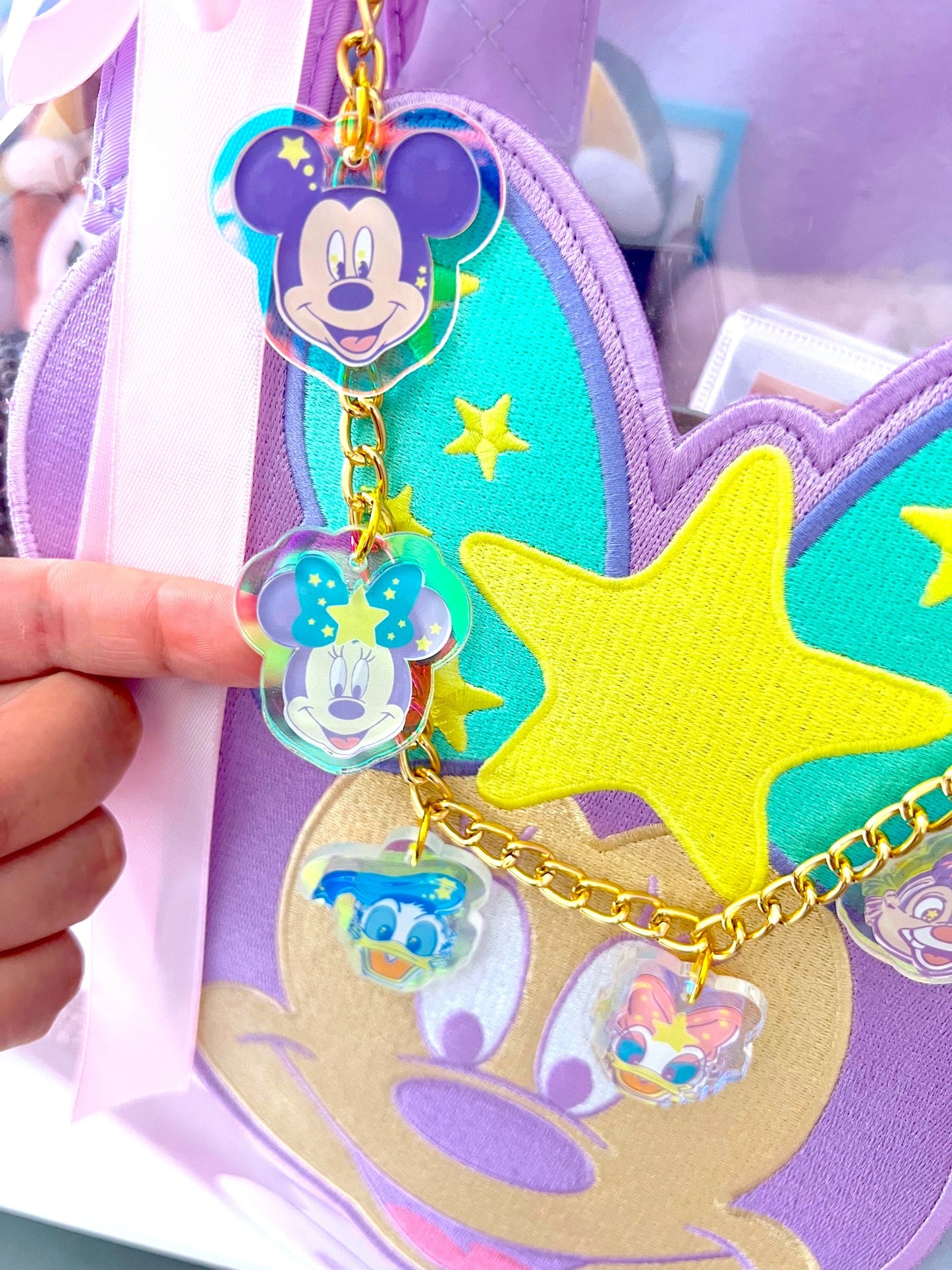 Pastel Dreams Icon Acrylic Bag Chain (LIMITED)