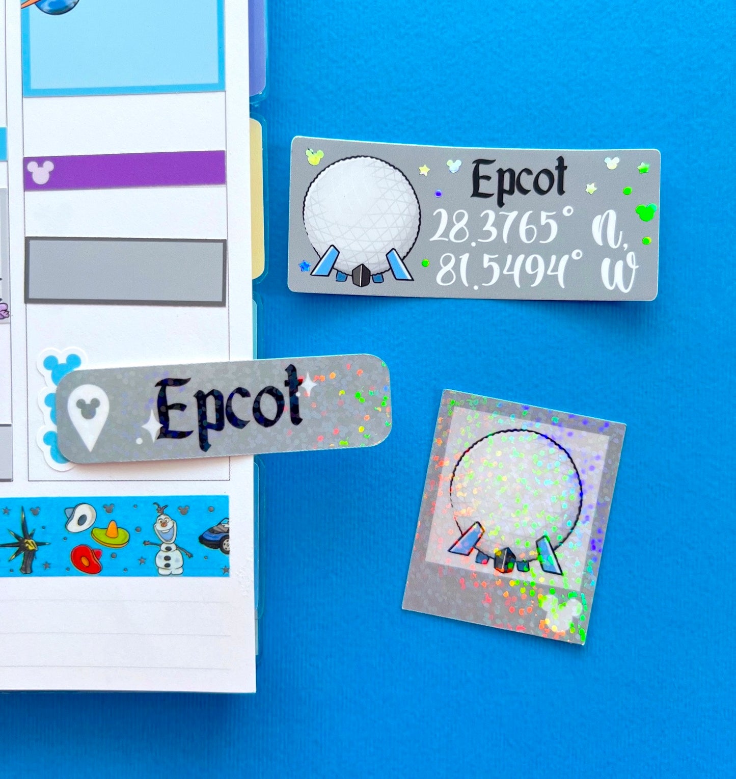 Epcot / Die Cut Stickers