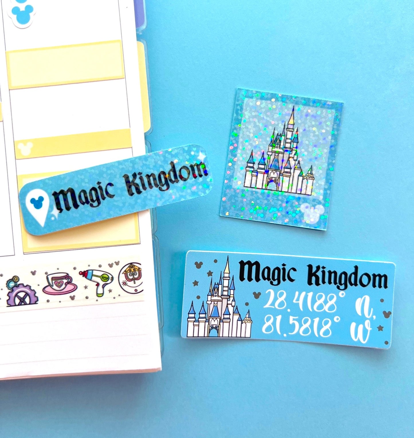 Magic Kingdom / Die Cut Stickers