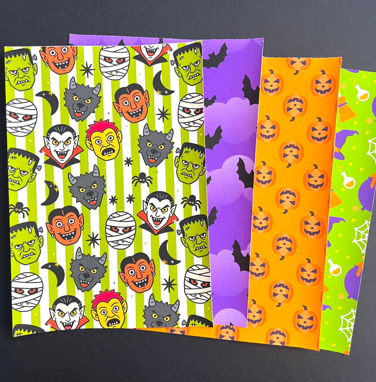 Halloween Night / FULL PAGE Sticker Paper Pack