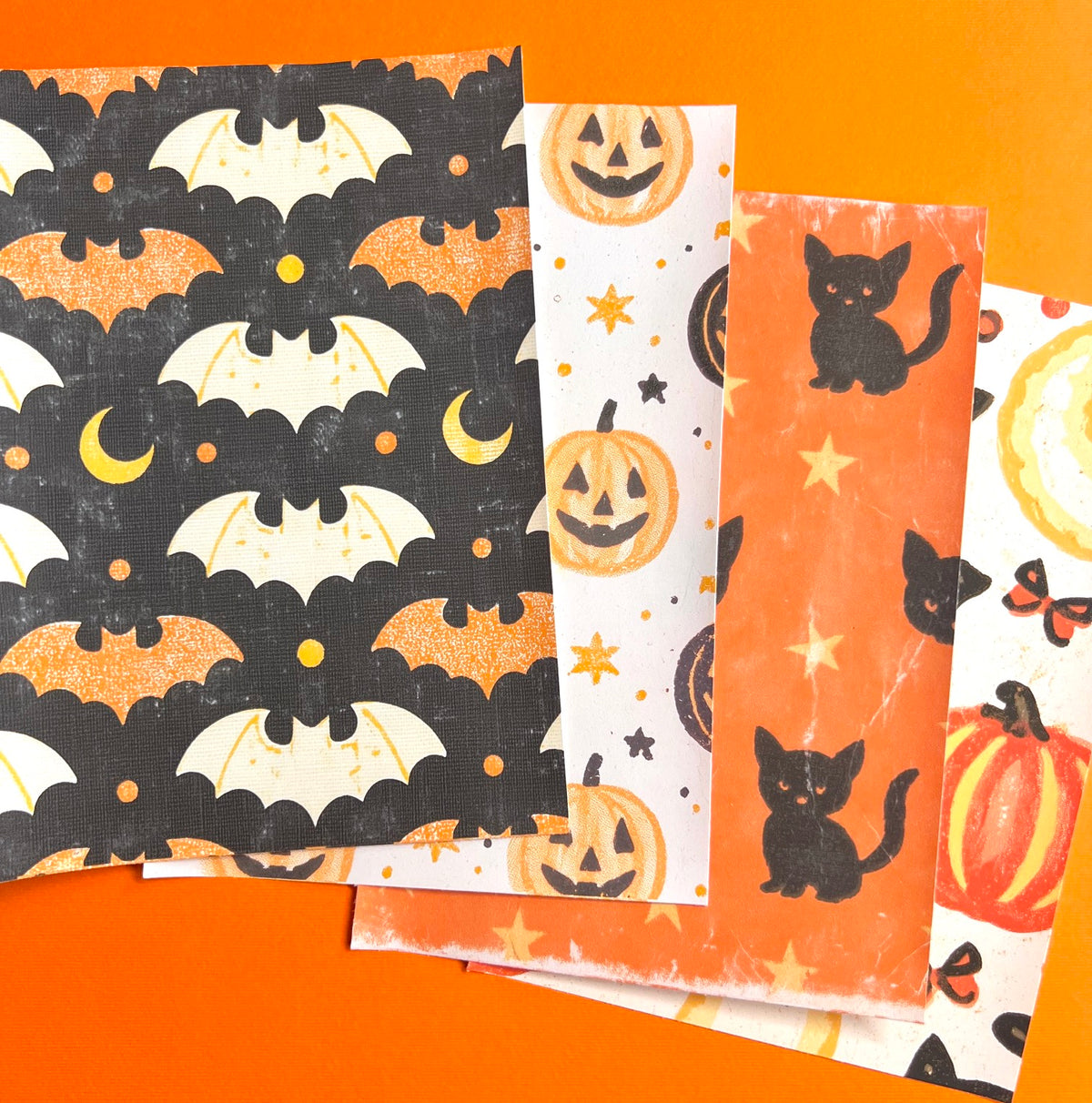 Vintage Halloween / FULL PAGE Sticker Paper Pack