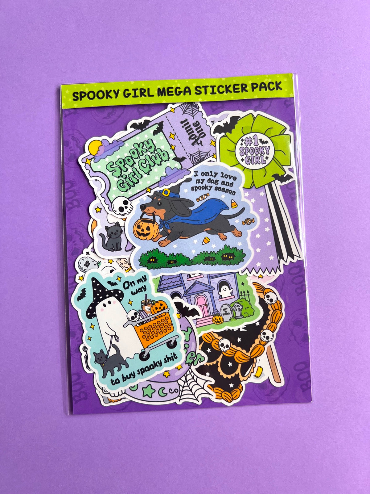 Spooky Girl MEGA Sticker Pack