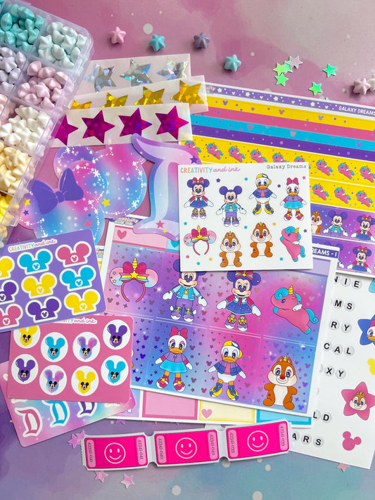 LIMITED Galaxy Dreams / Full Sticker & Die Cut BUNDLE