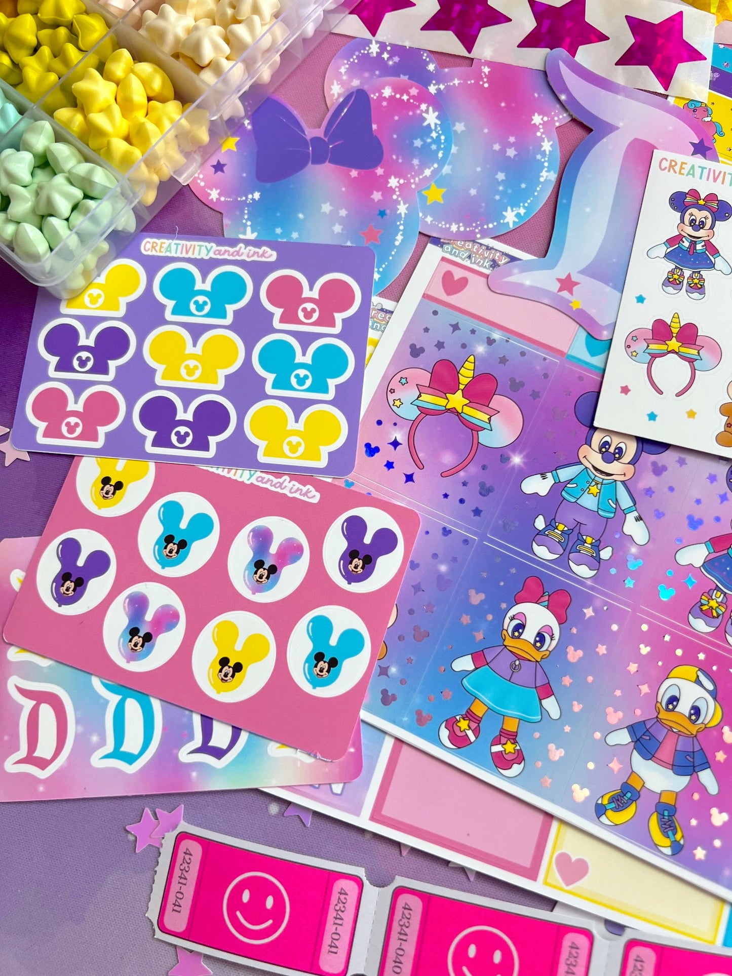 LIMITED Galaxy Dreams / Full Sticker & Die Cut BUNDLE