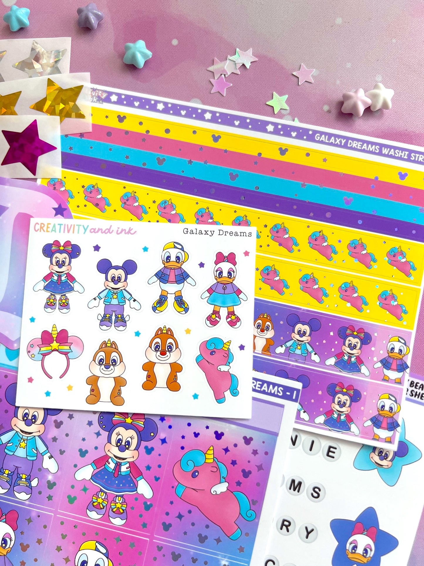 LIMITED Galaxy Dreams / Full Sticker & Die Cut BUNDLE