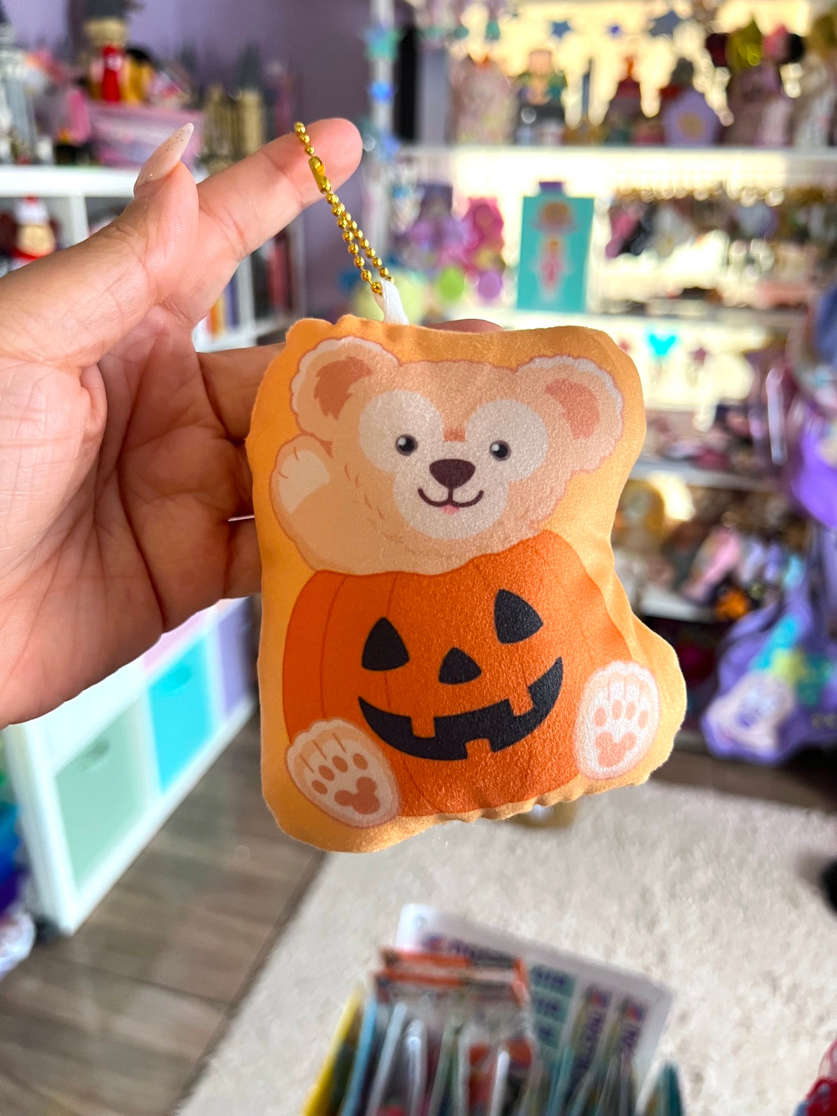 Pumpkin Bear - Plushie Bag Charm