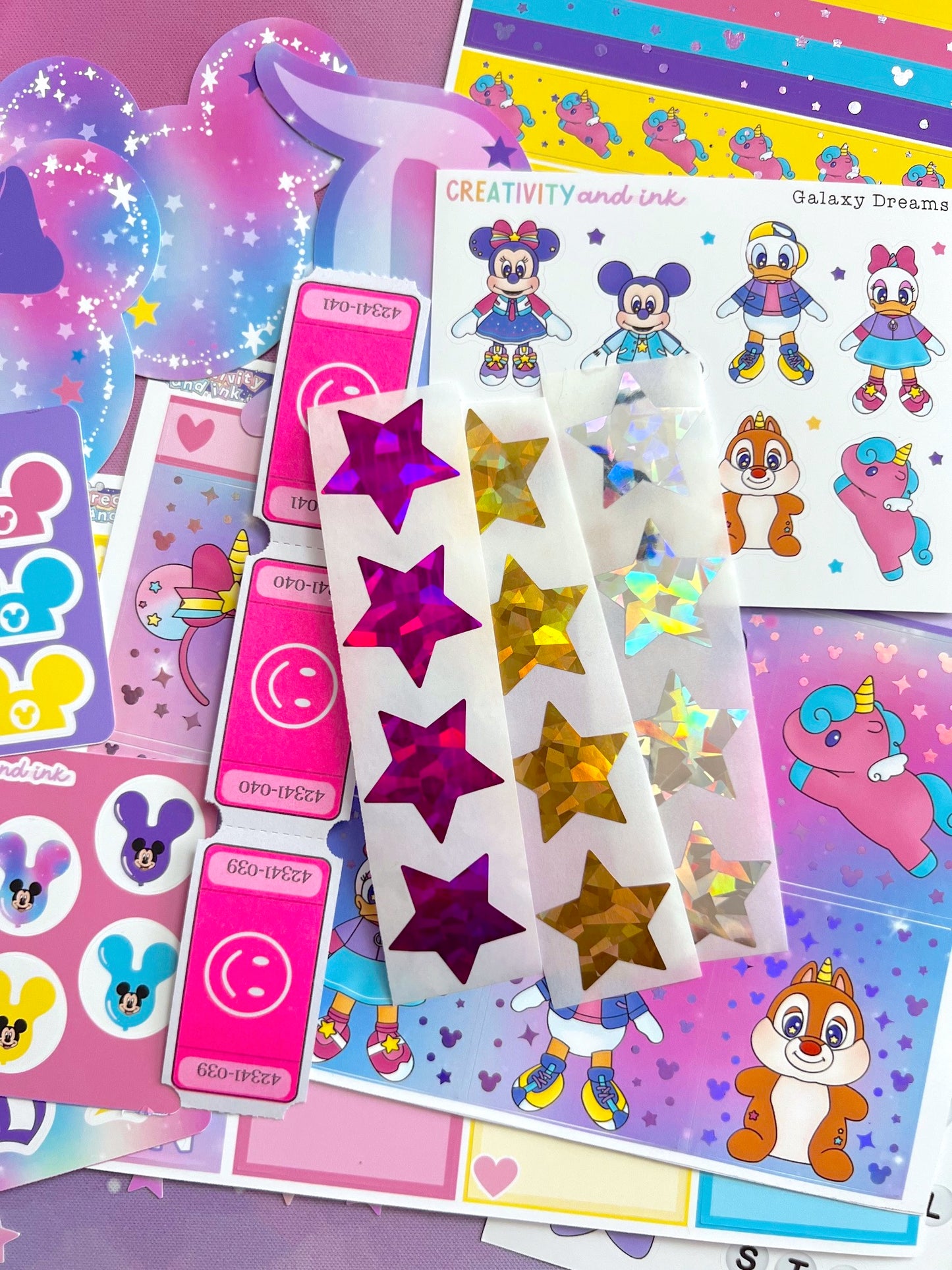 LIMITED Galaxy Dreams / Full Sticker & Die Cut BUNDLE