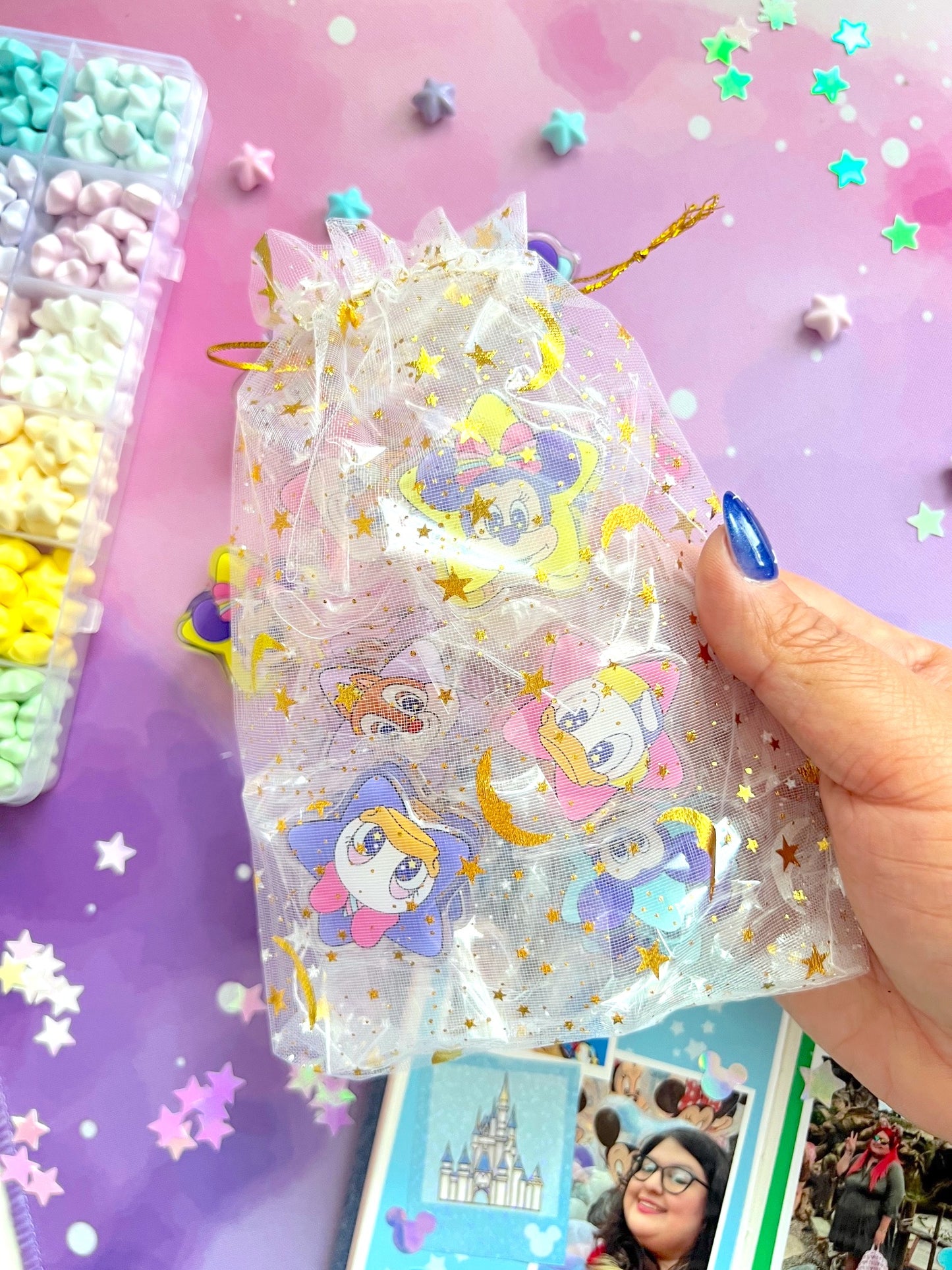 Galaxy Dreams Acrylic Clips