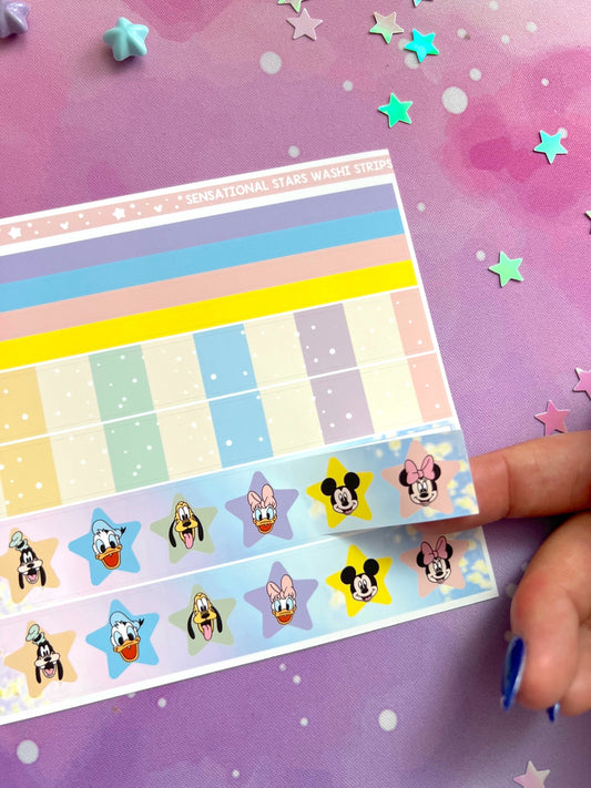 Sensational Stars / Washi Strips