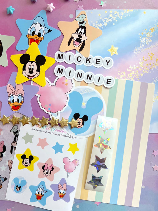 NEW! Sensational Stars / Collage & Sticker Pack