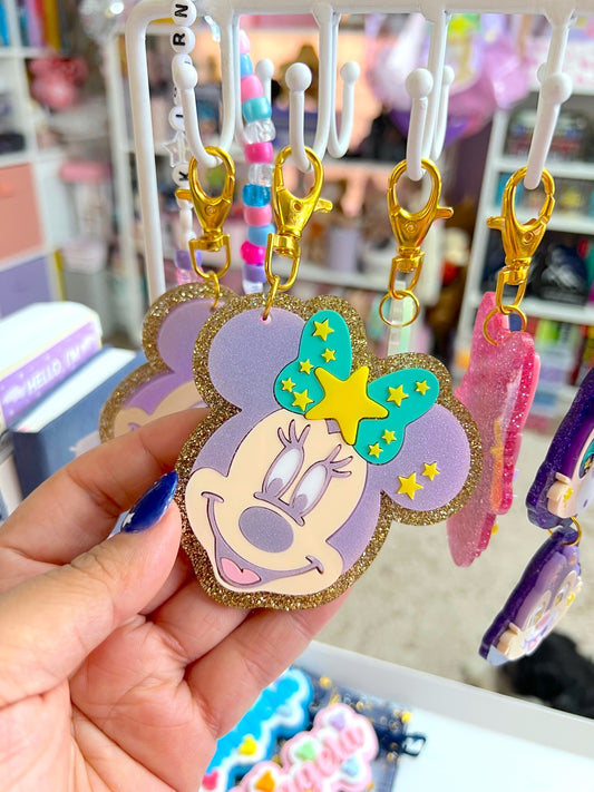 Pastel Dreams Minnie Bag Charm / Keychain (LIMITED)