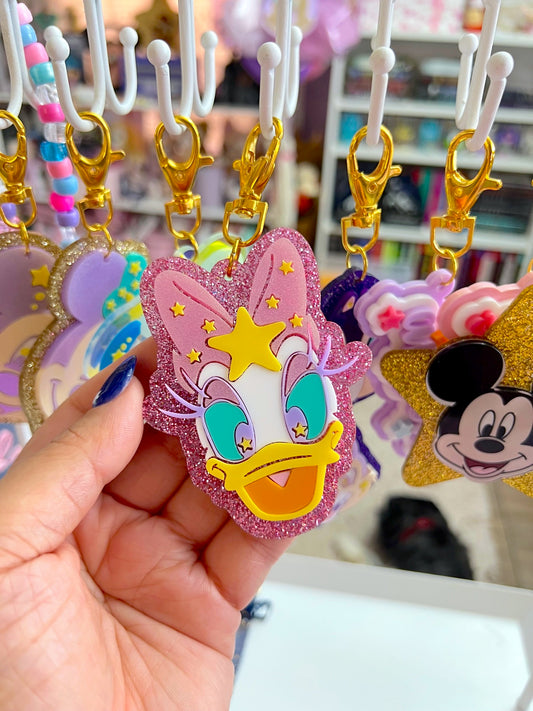 Pastel Dreams Daisy Bag Charm / Keychain (LIMITED)