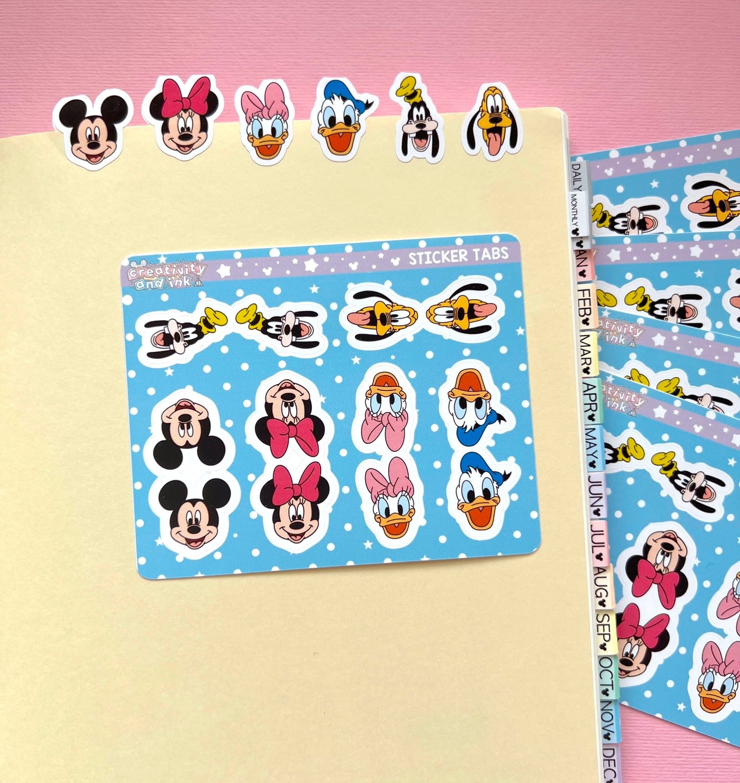 Magical Friends Sticker Tabs