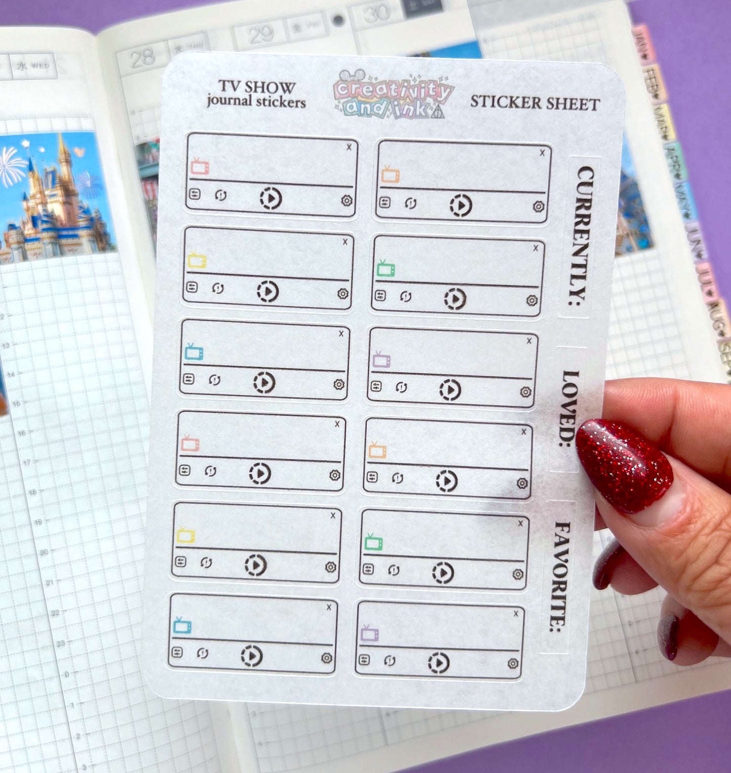 Media Journaling Stickers