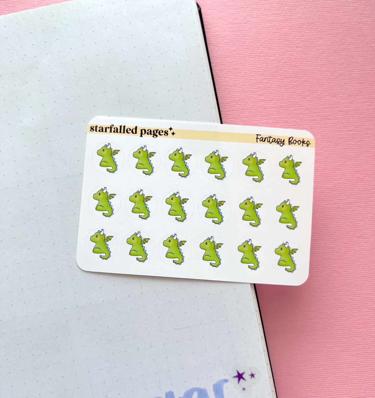 Book Genre Icon Stickers