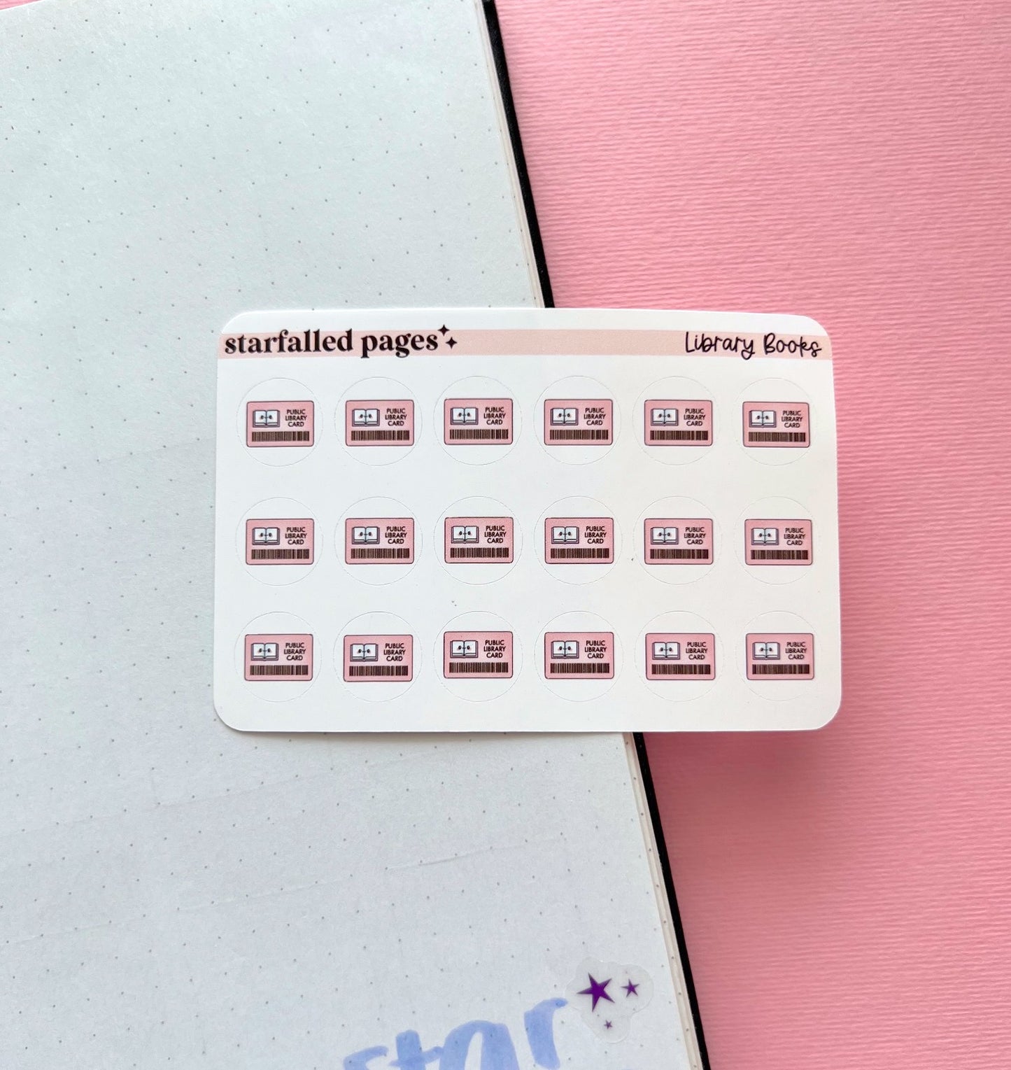 Book Genre Icon Stickers