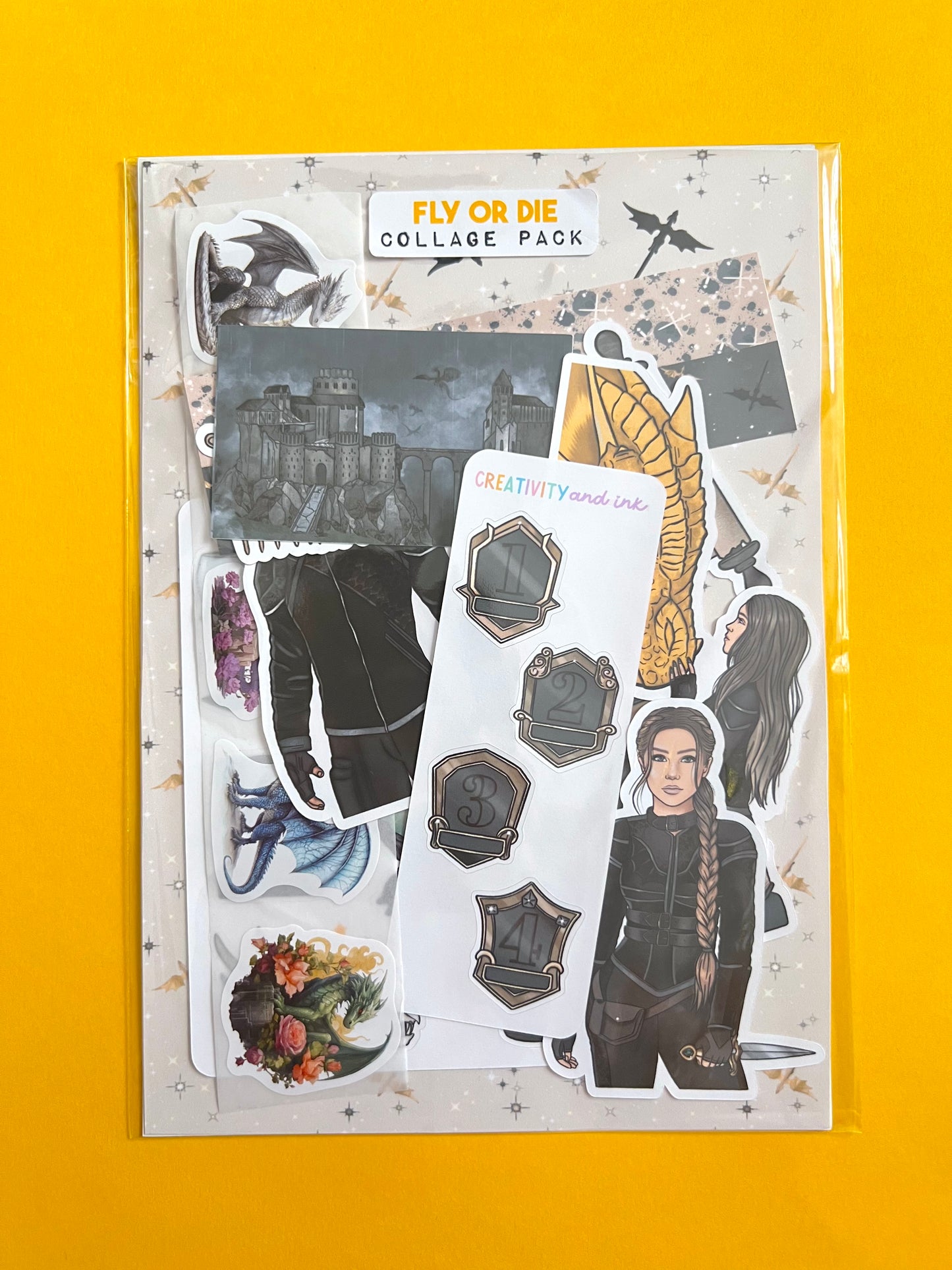 Fly or Die / Collage & Sticker Pack
