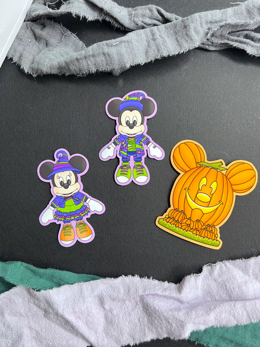 Halloween Magic / Die Cut Sticker Packs