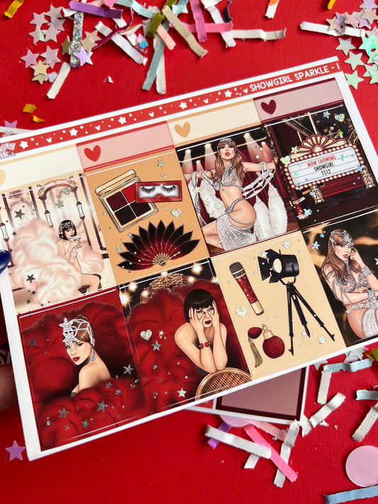 Showgirl Sparkle / Holographic Glitter Foil Full Kit (1.5" BOXES) (LE COLOR)