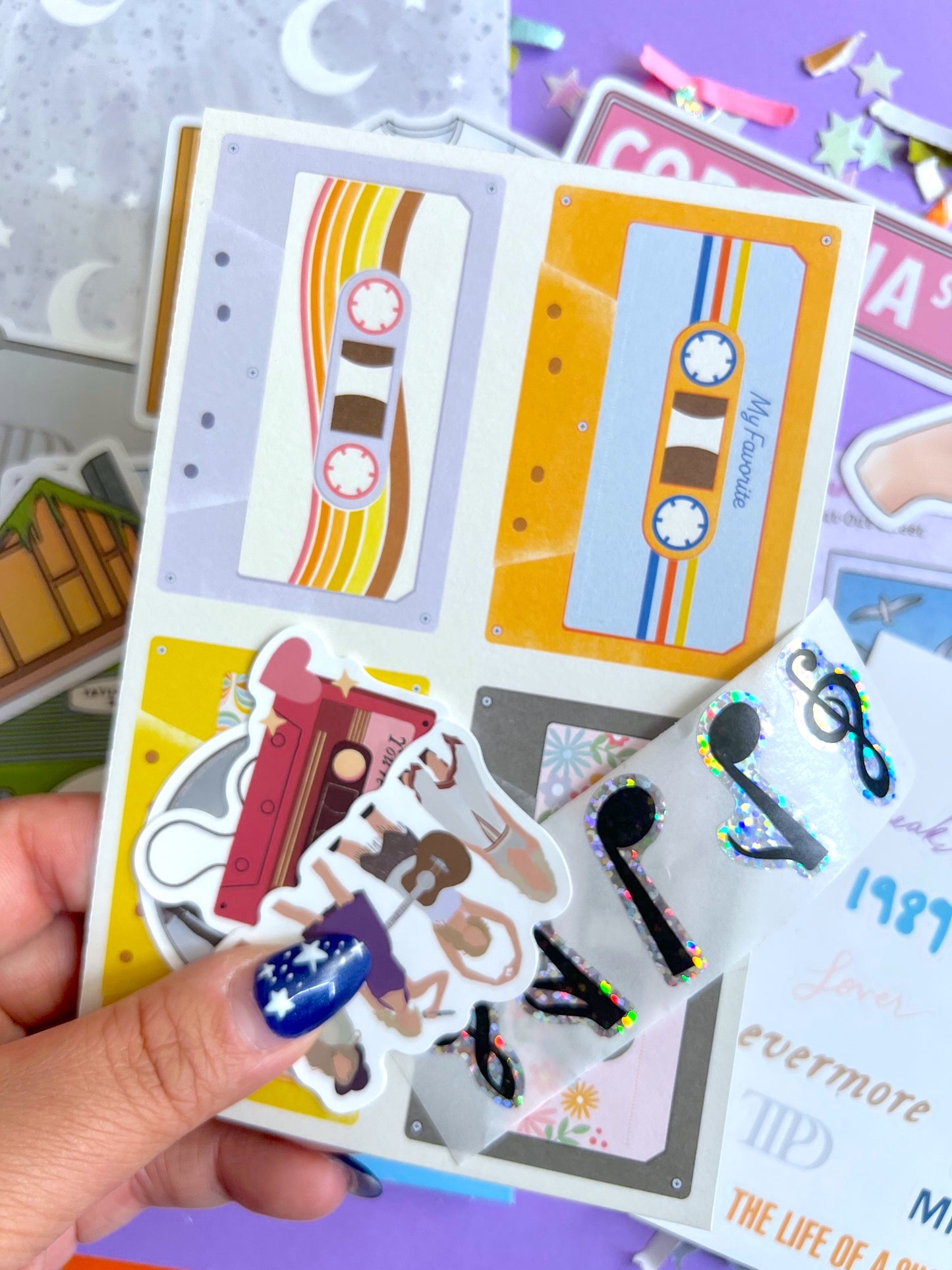 NEW! TS Eras / Collage & Sticker Pack