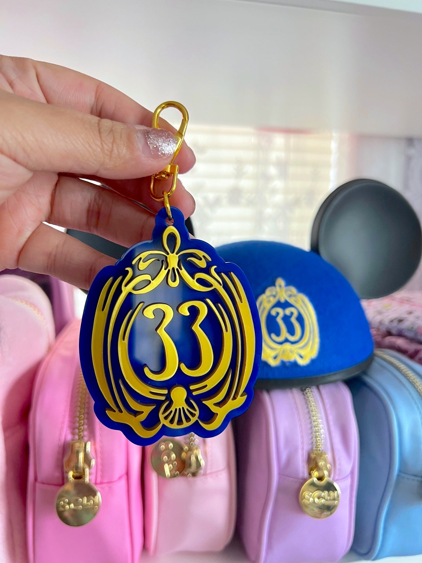 Club Logo Bag Charm / Keychain