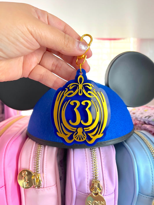 Club Logo Bag Charm / Keychain