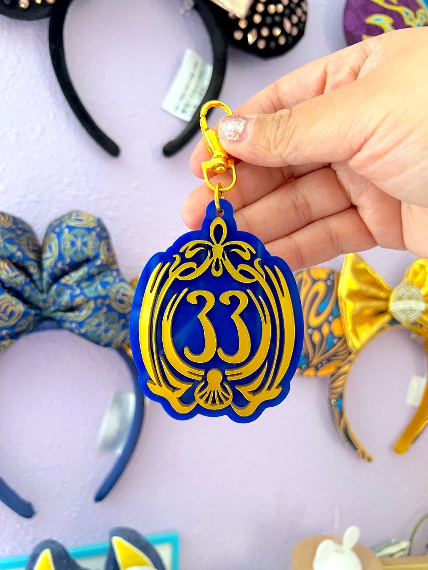Club Logo Bag Charm / Keychain