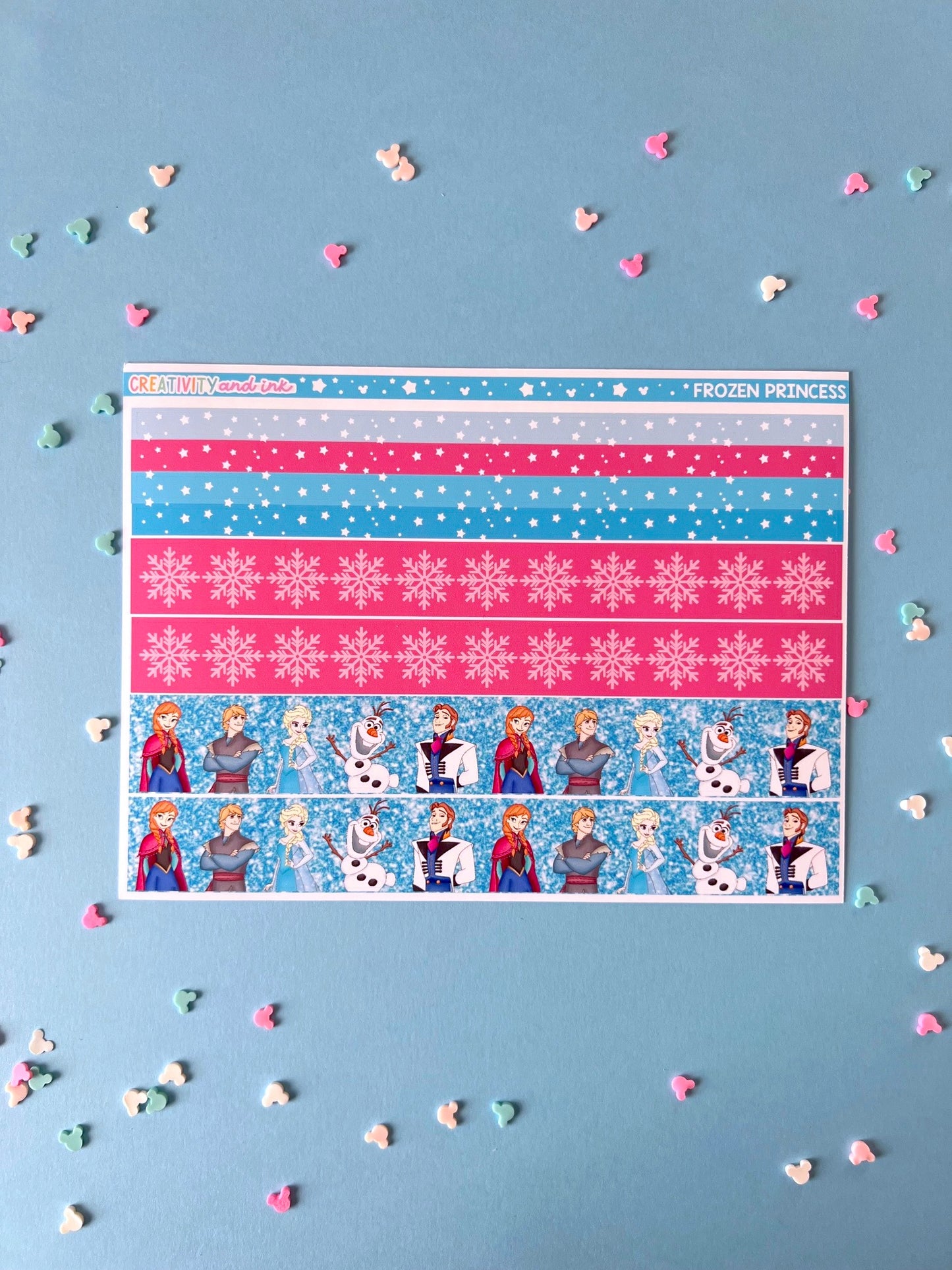 Frozen Princess / Washi Strips