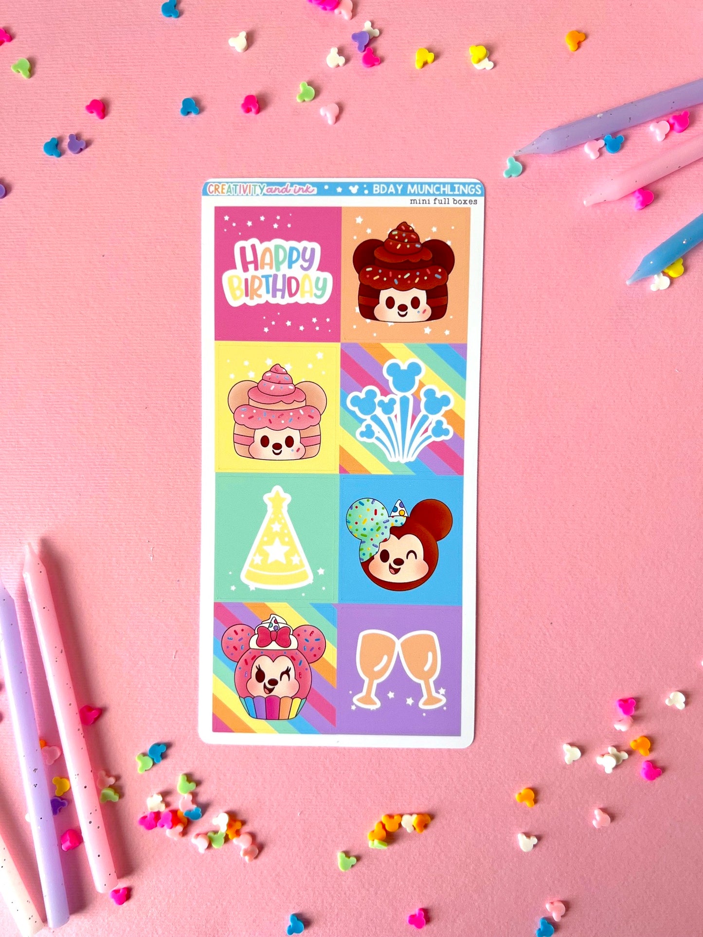 Munchlings Birthday / Mini Full Boxes