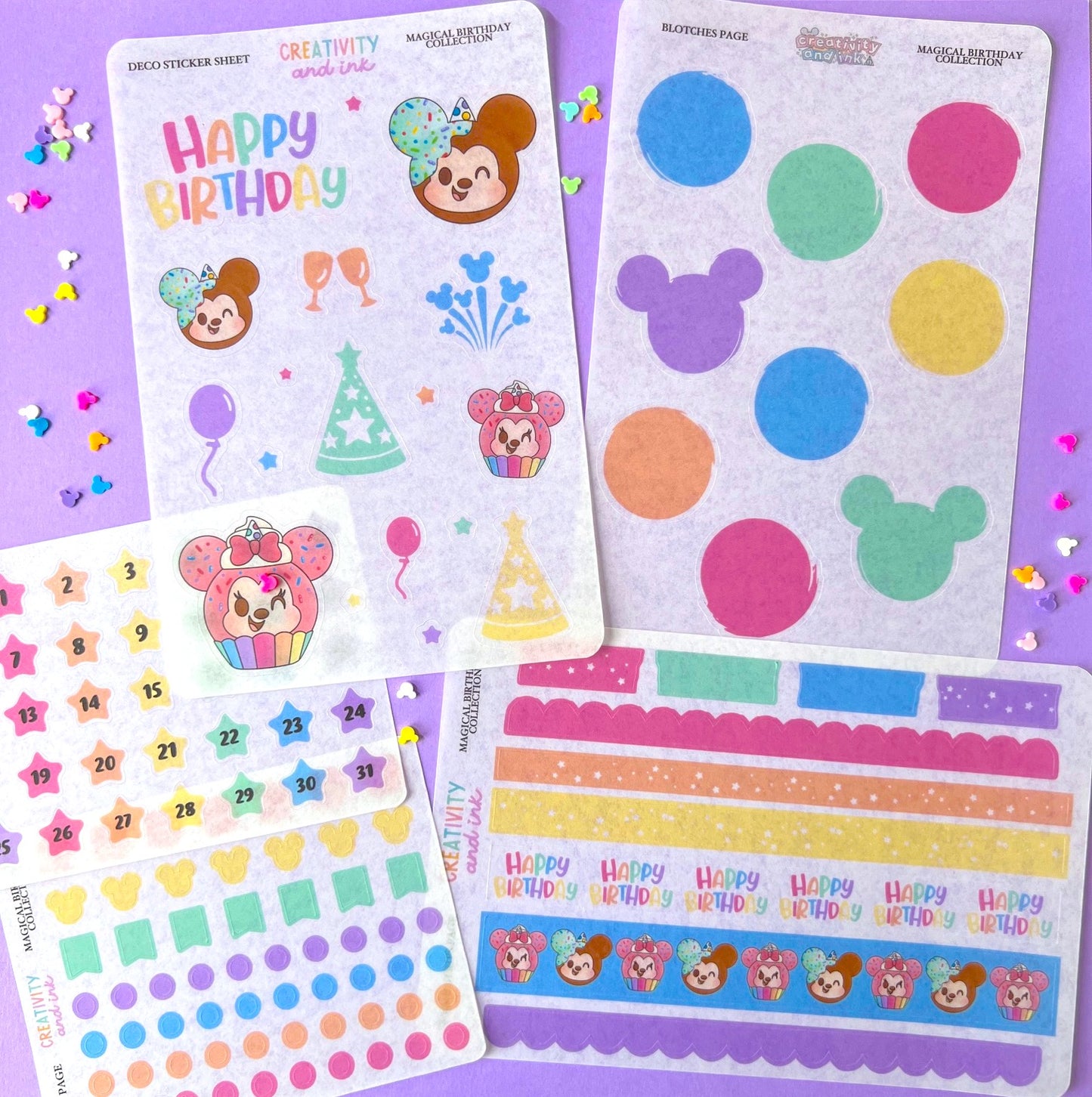 Magical Birthday / Full Journaling Collection