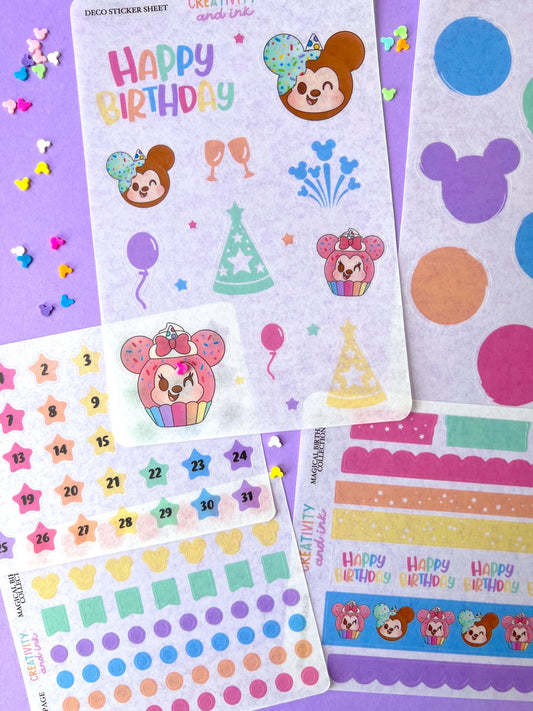 Magical Birthday / Full Journaling Collection