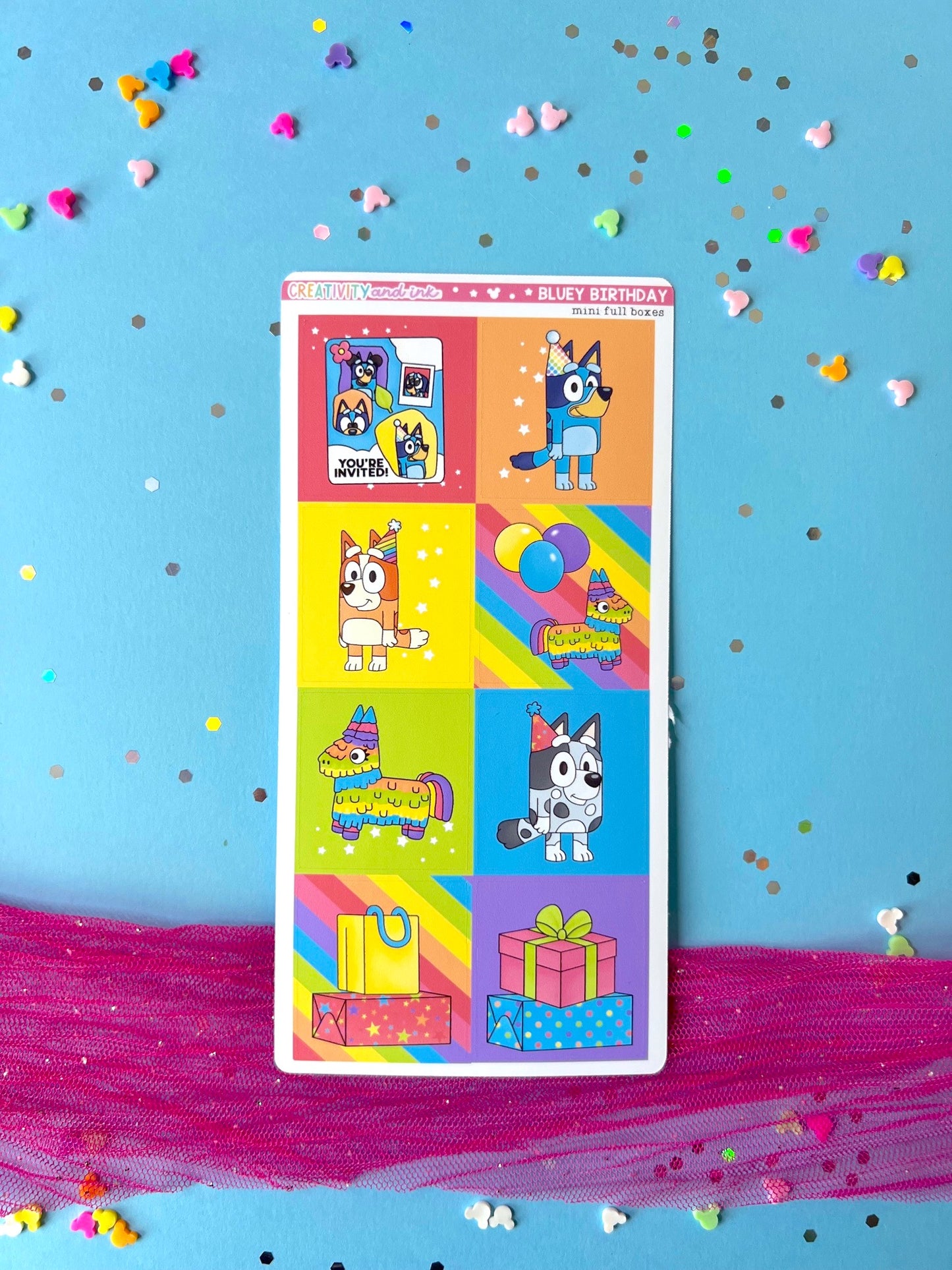 Heeler Birthday / Mini Full Boxes