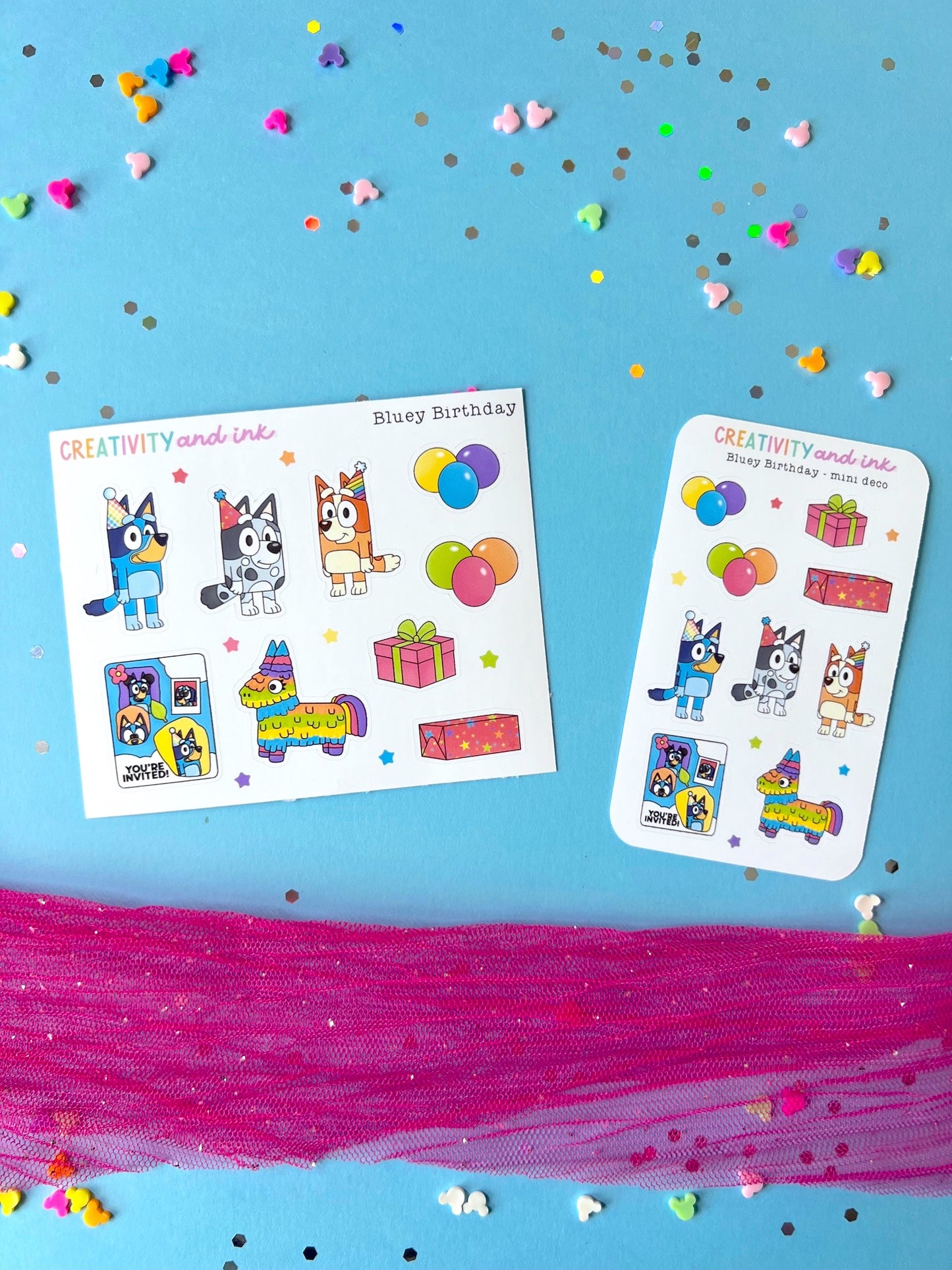 Heeler Birthday / Deco (Mini + Standard)