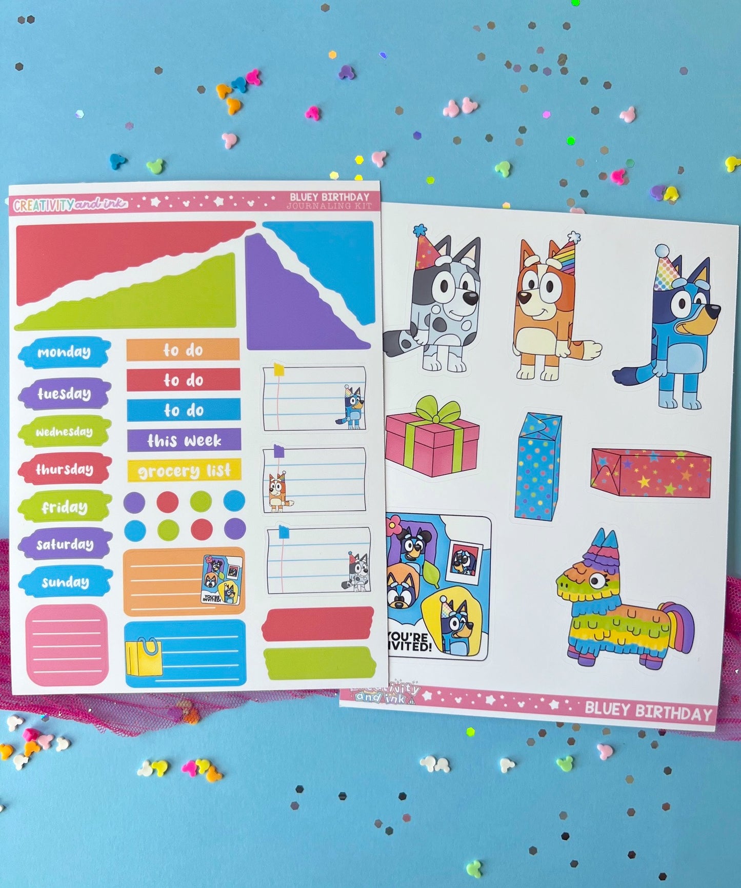 Heeler Birthday / Journal Kit