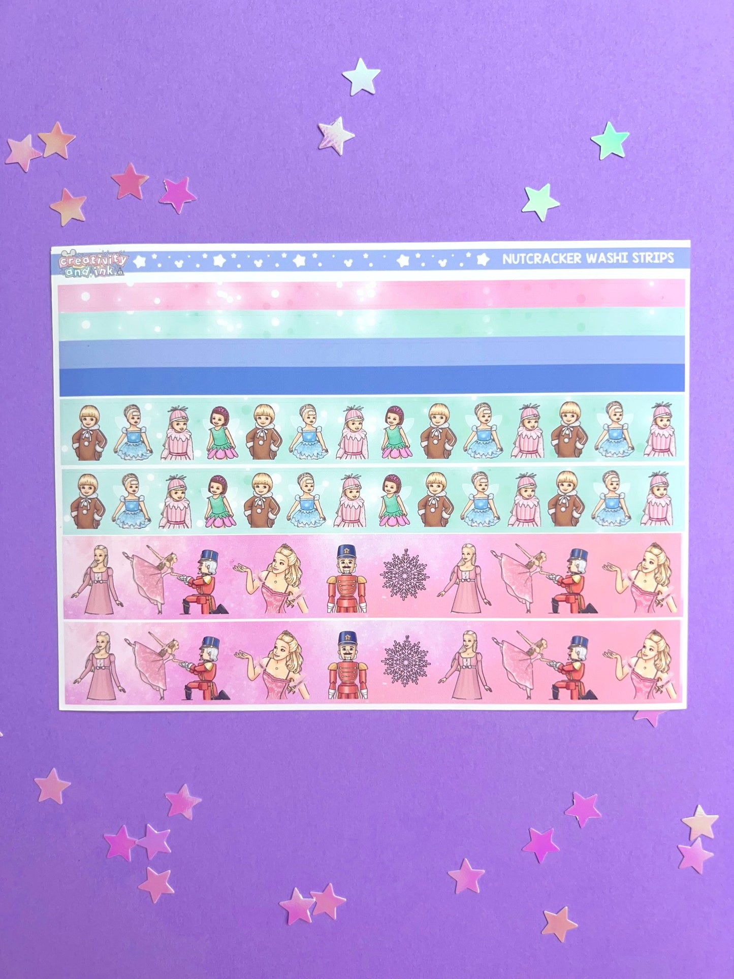 Nutcracker Dollhouse / Washi Strips