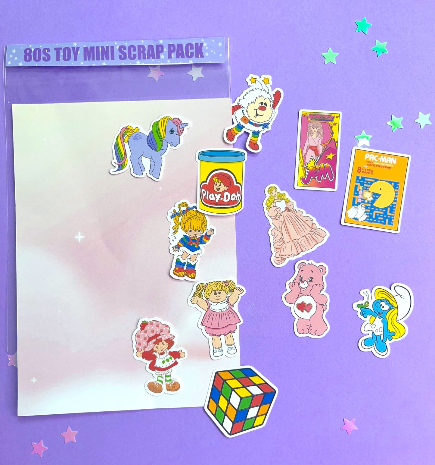 80s Toys MINI Scrap Pack
