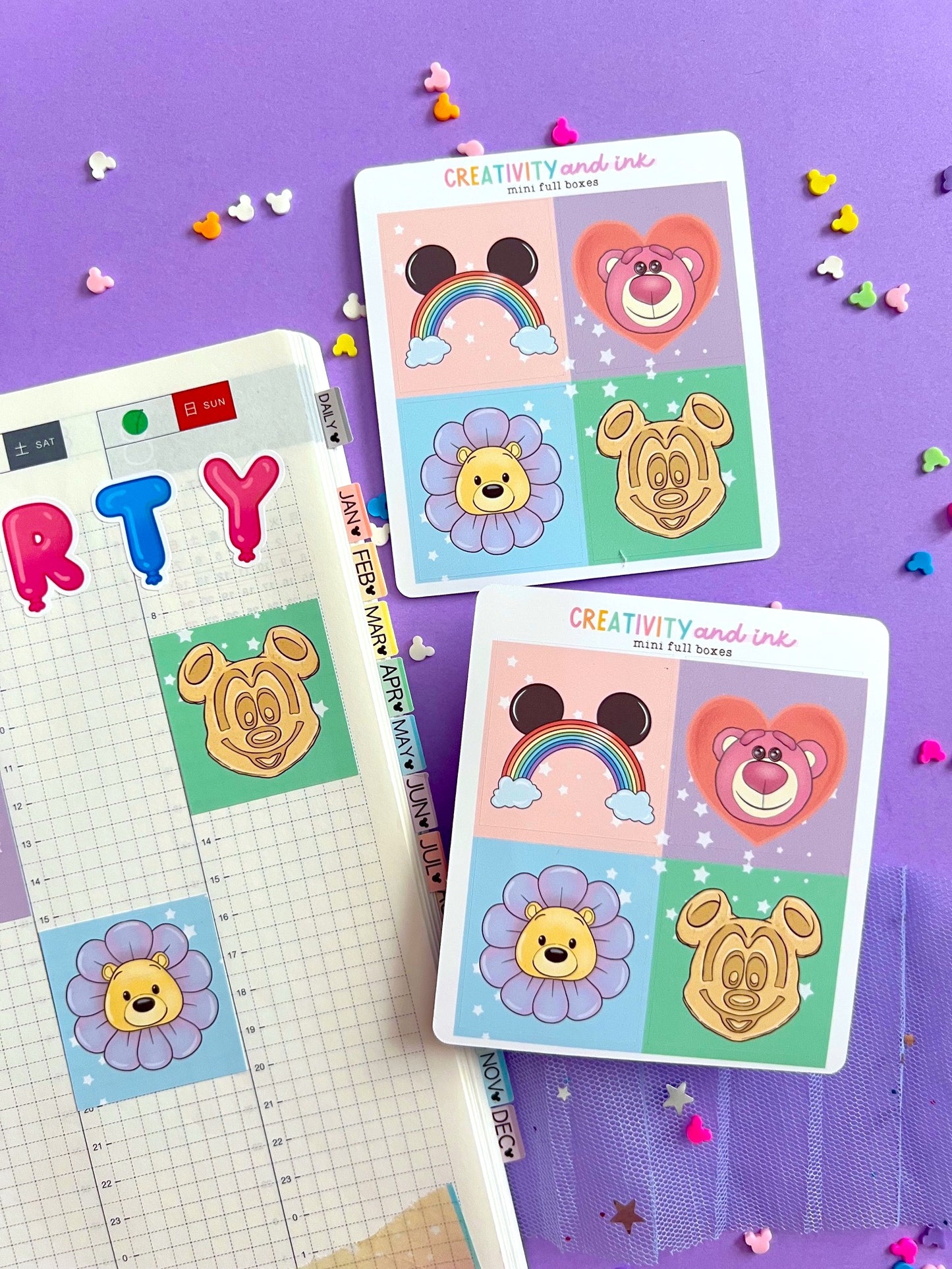 Magical Rainbow / BUY ALL Sticker and Die Cut Bundle