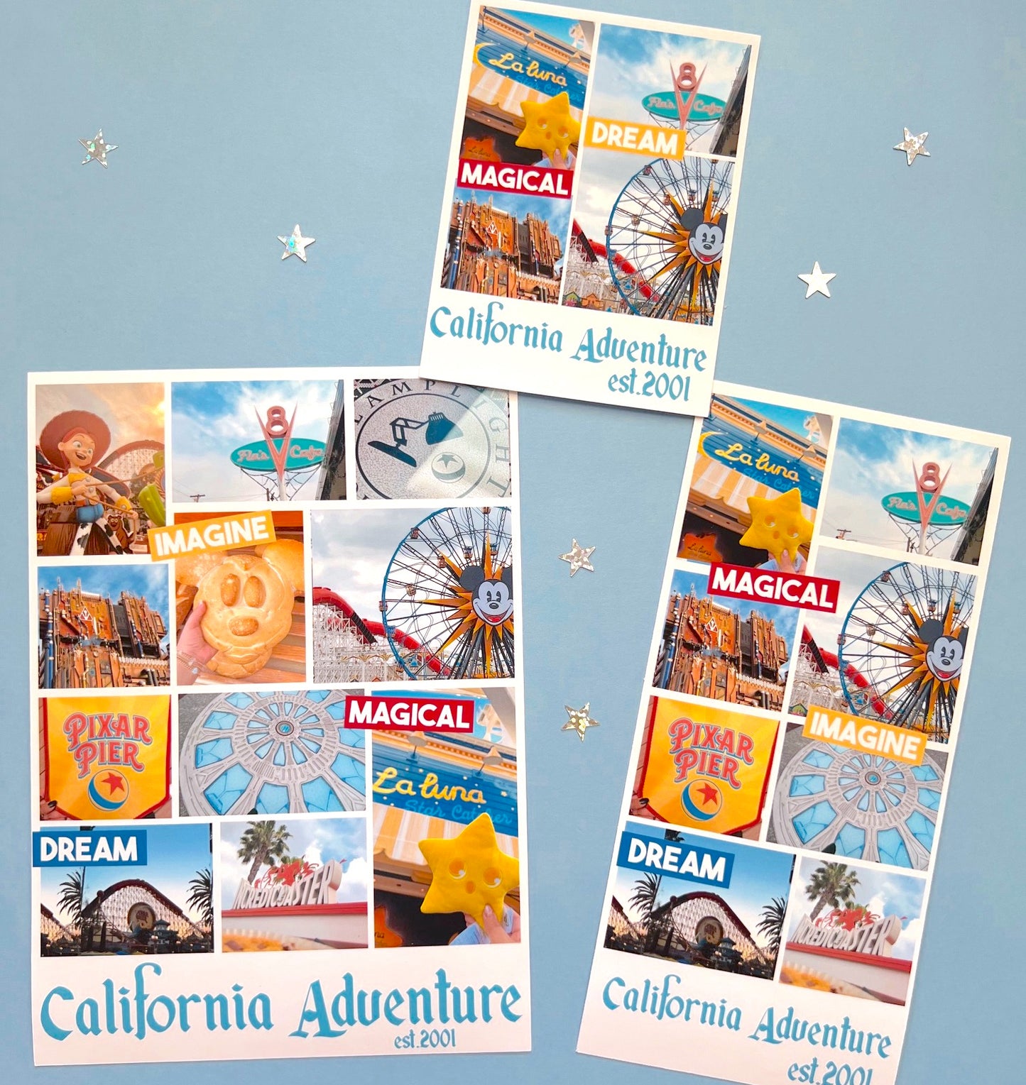 DCA Photo Vision Board / Sticker Dashboard