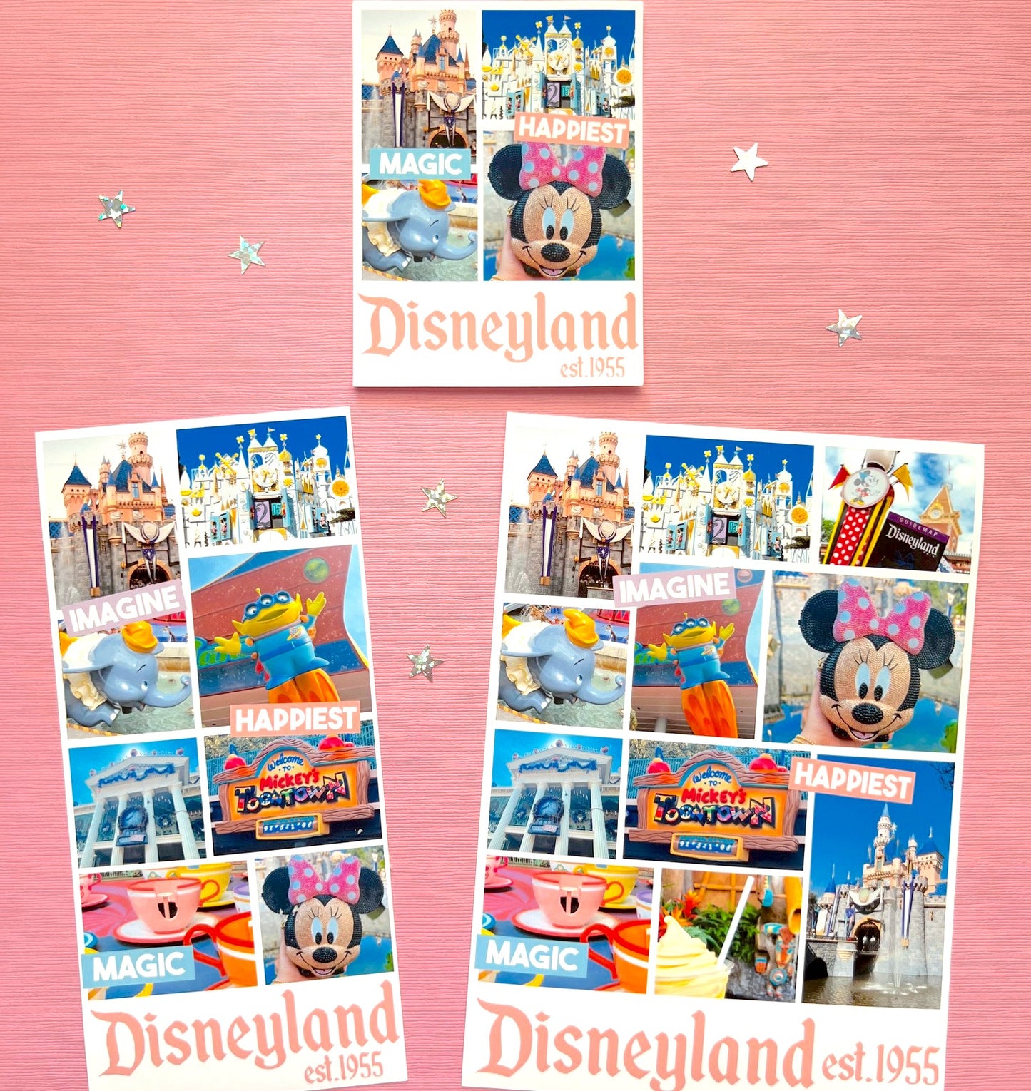 D-land Photo Vision Board / Sticker Dashboard