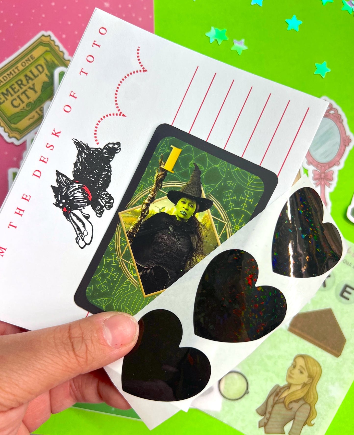 NEW! Emerald City / Collage & Sticker Pack