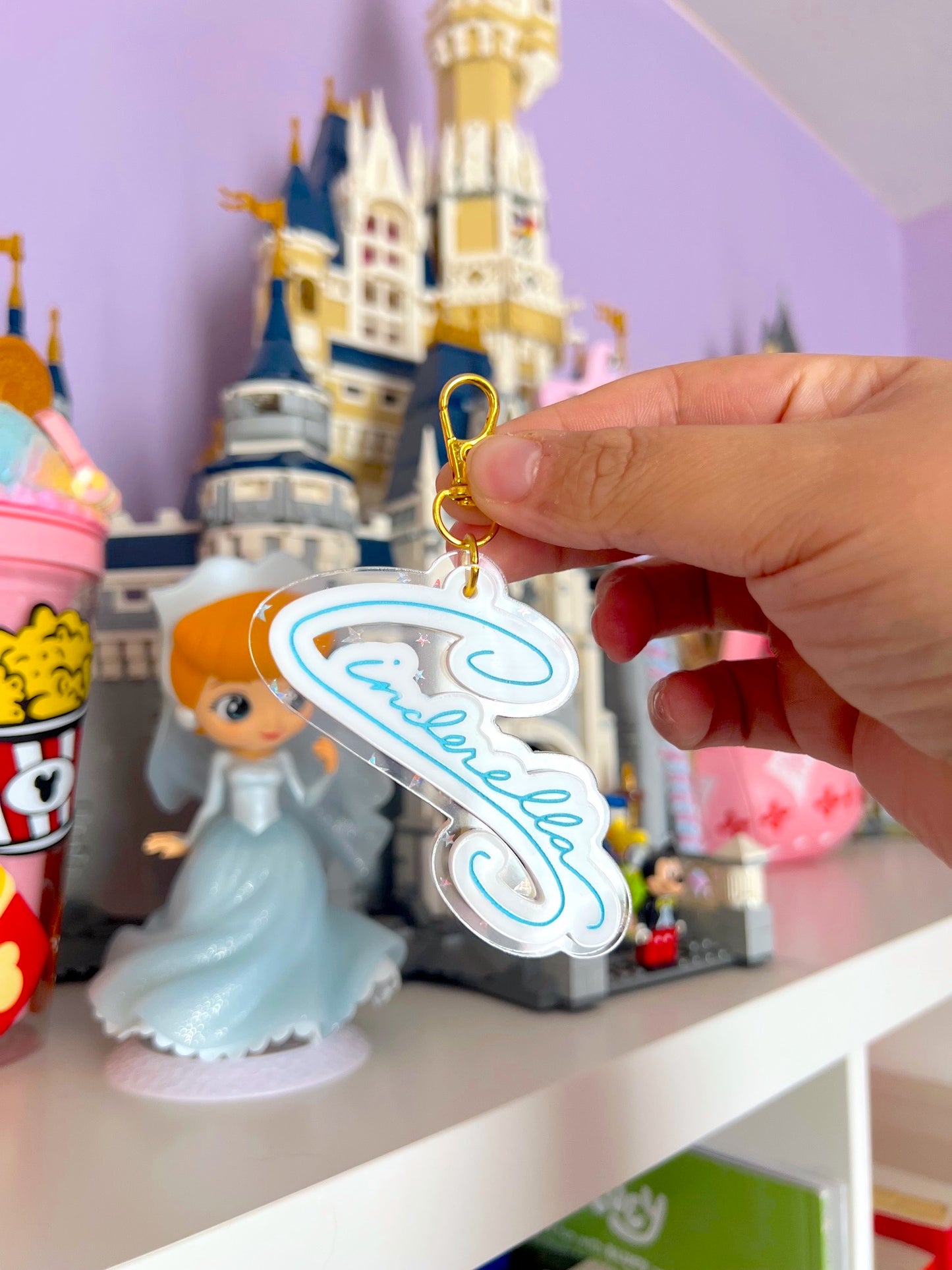 Princess Signature / Acrylic Bag Charm - Keychain