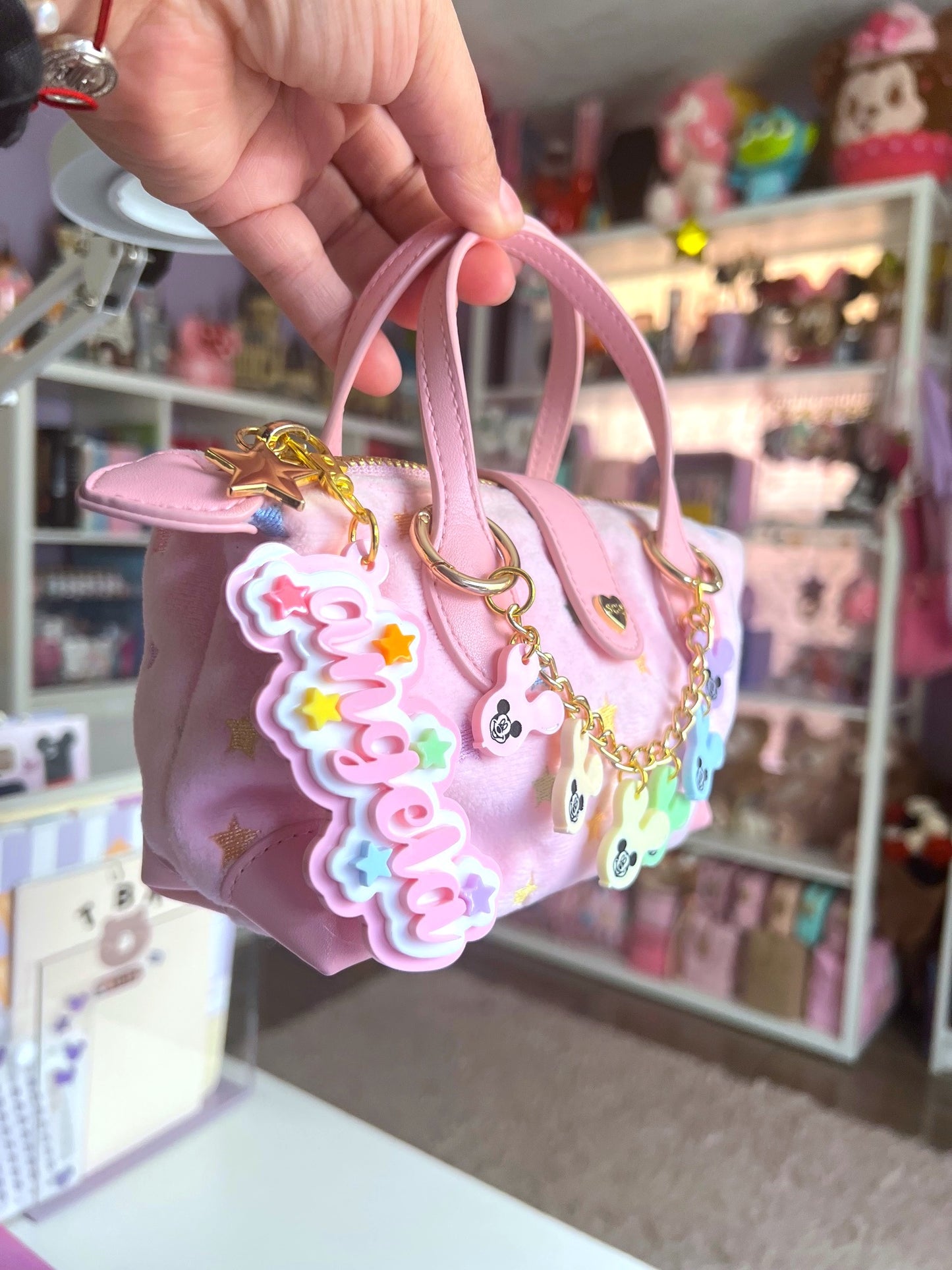 Balloon Mini Acrylic Bag Chain