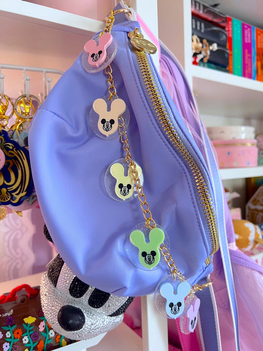 Balloon Large Acrylic Bag Chain