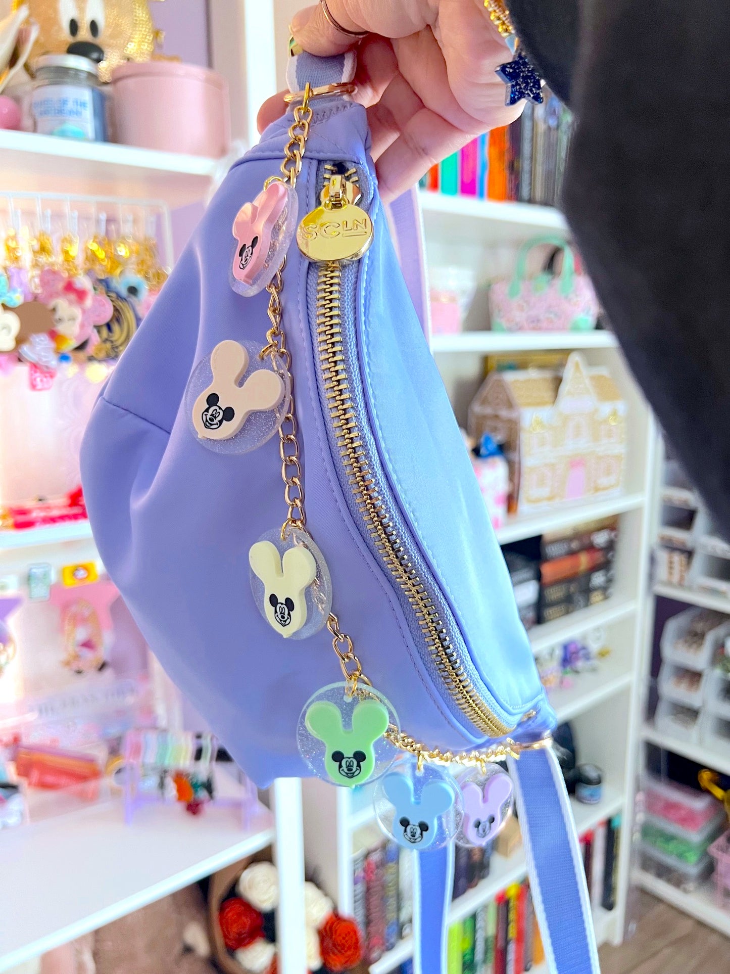 Balloon Large Acrylic Bag Chain